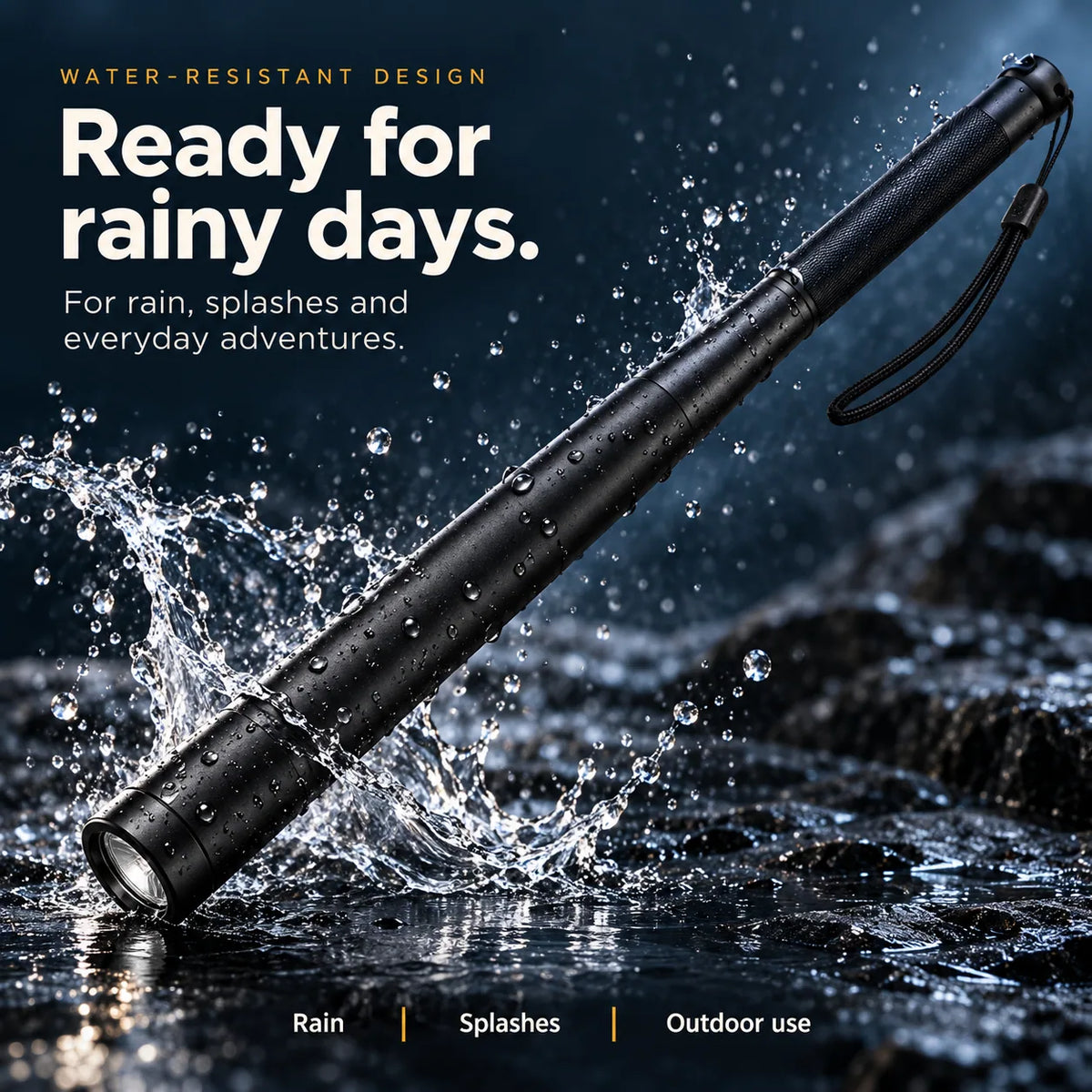 NightGuard™ Tactical Flashlight Baton