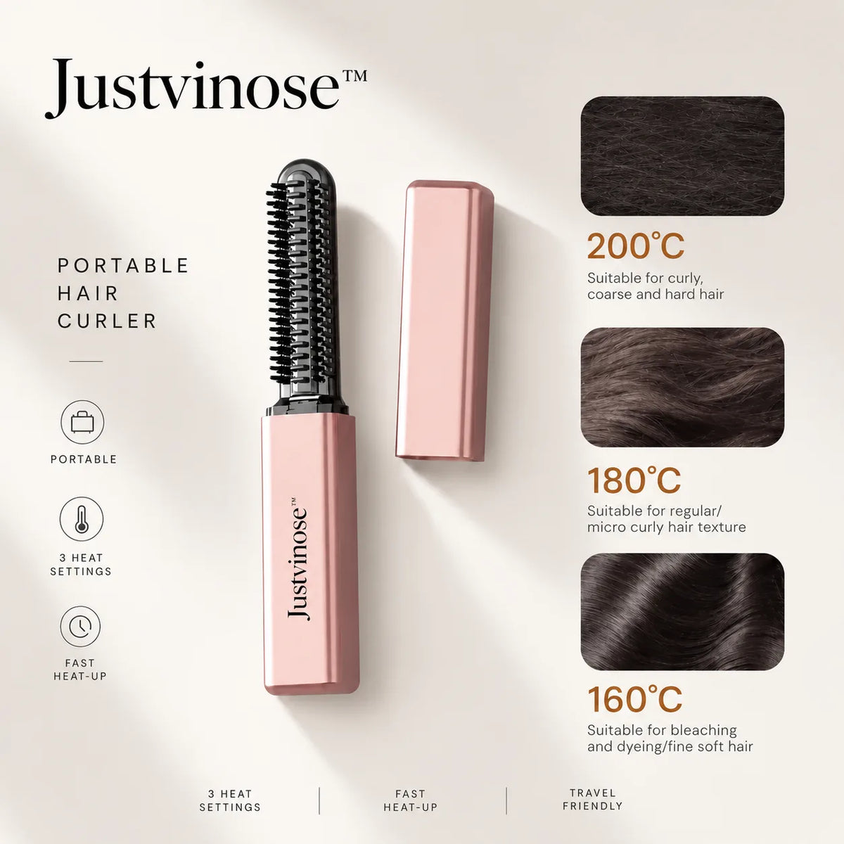 QuickCurl™ Fast Heating Curler