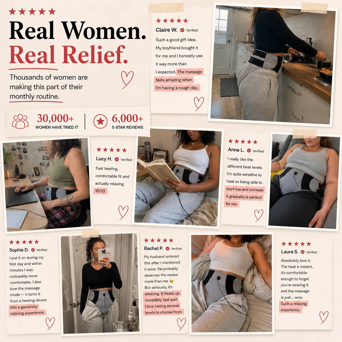 HeatRelief™ Massage Wrap