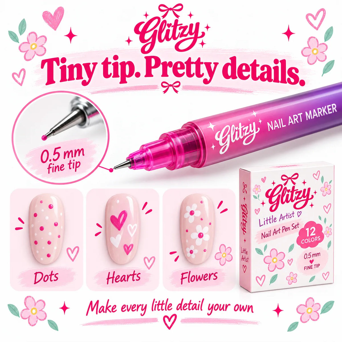 NailBloom™ Art Pens