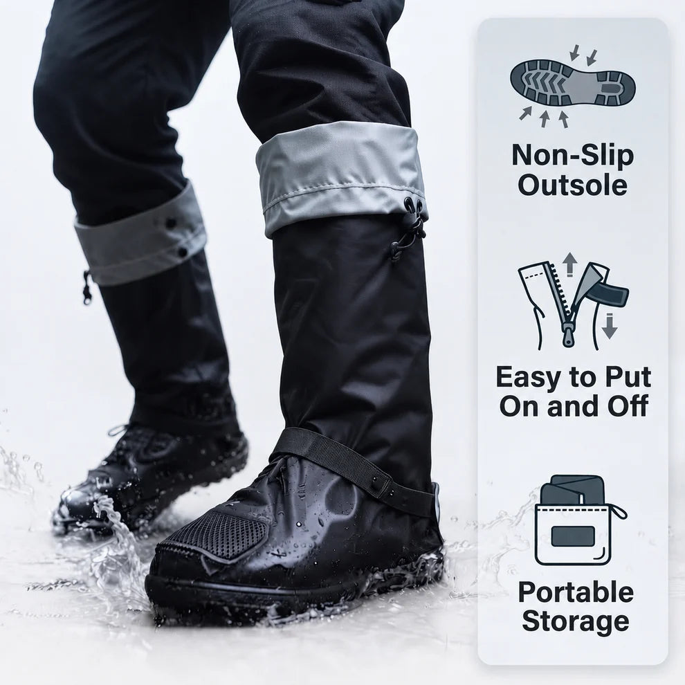 MudShield™ Waterproof Shoe Covers