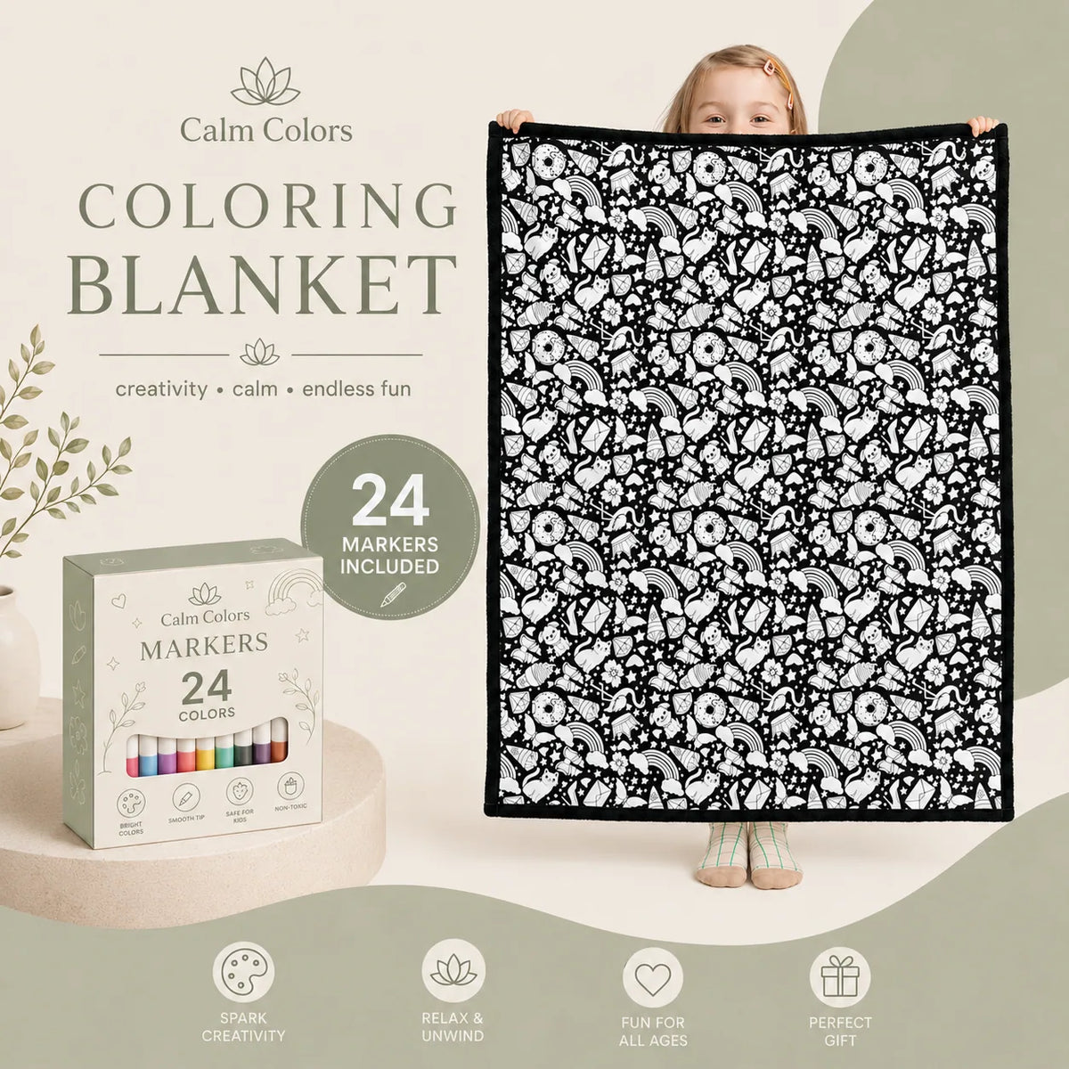 ColorDream™ Coloring Blanket
