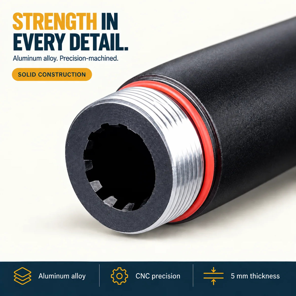NightGuard™ Tactical Flashlight Baton